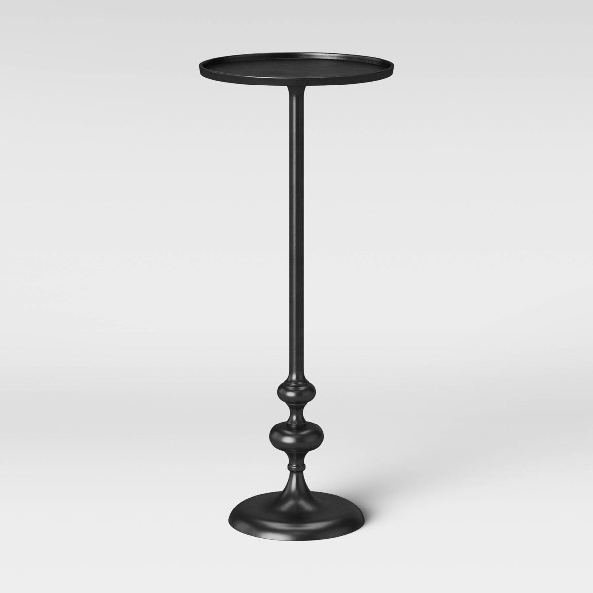 Londonberry Turned Metal Accent Table Black - Threshold™ | Target