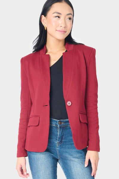 Notch Collar Blazer | Gibson