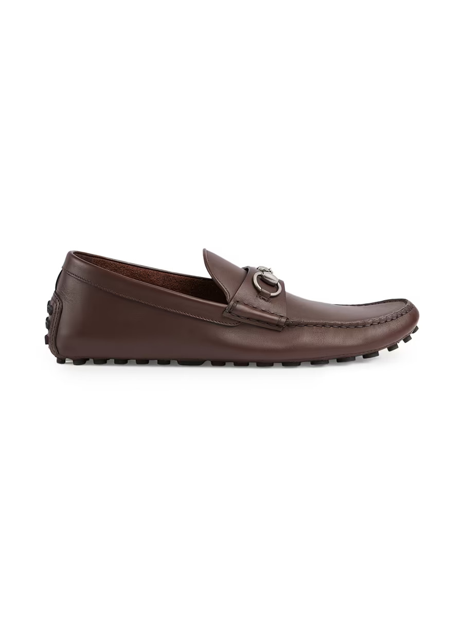 Byorn Leather Driving Loafers | Saks Fifth Avenue