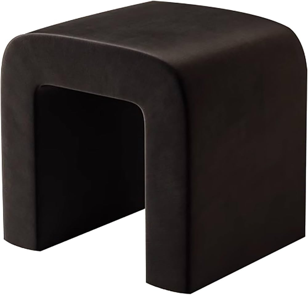 Multi-Purpose Chairs for Vanity, Cushioned Makeup Chair, U-Shaped Vanity Stool Chair, for Bedroom... | Amazon (US)