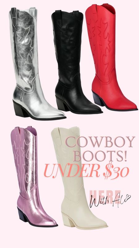 Cowboy bootsWestern boots 

#LTKstyletip #LTKshoecrush #LTKsalealert