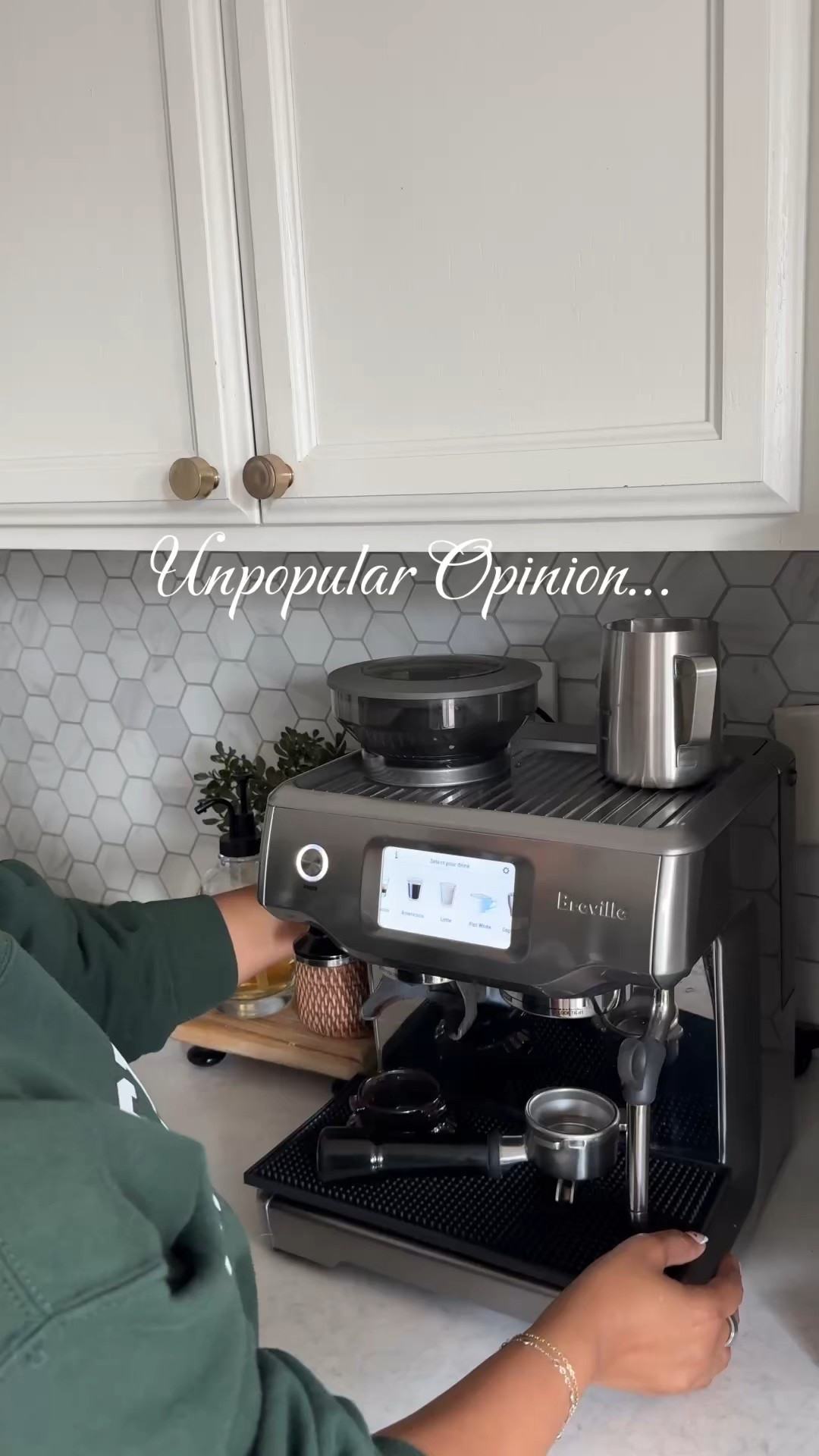 I’m still loving my Breville Barista Touch. #Breville 

#LTKmorningroutine