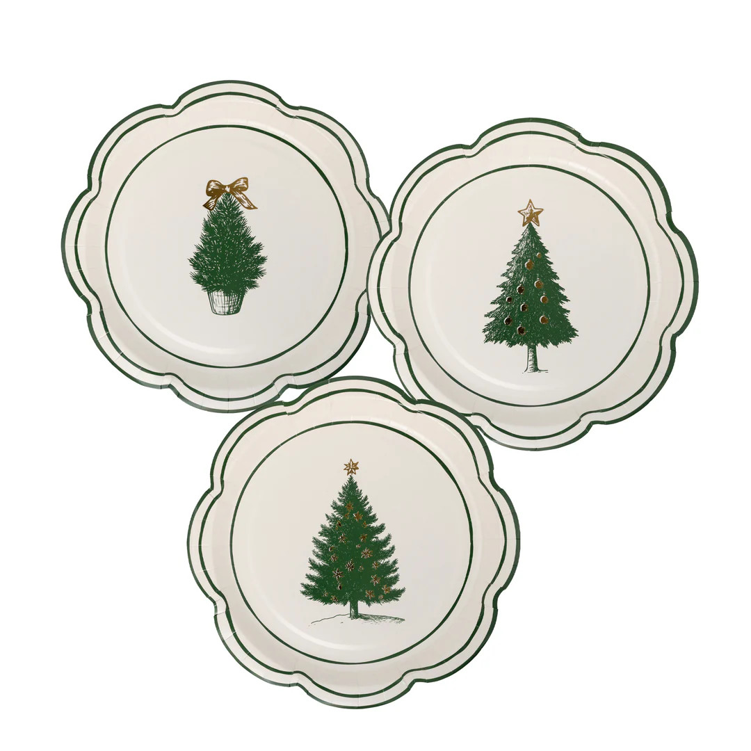 Christmas Lane Plate Set | My Mind's Eye