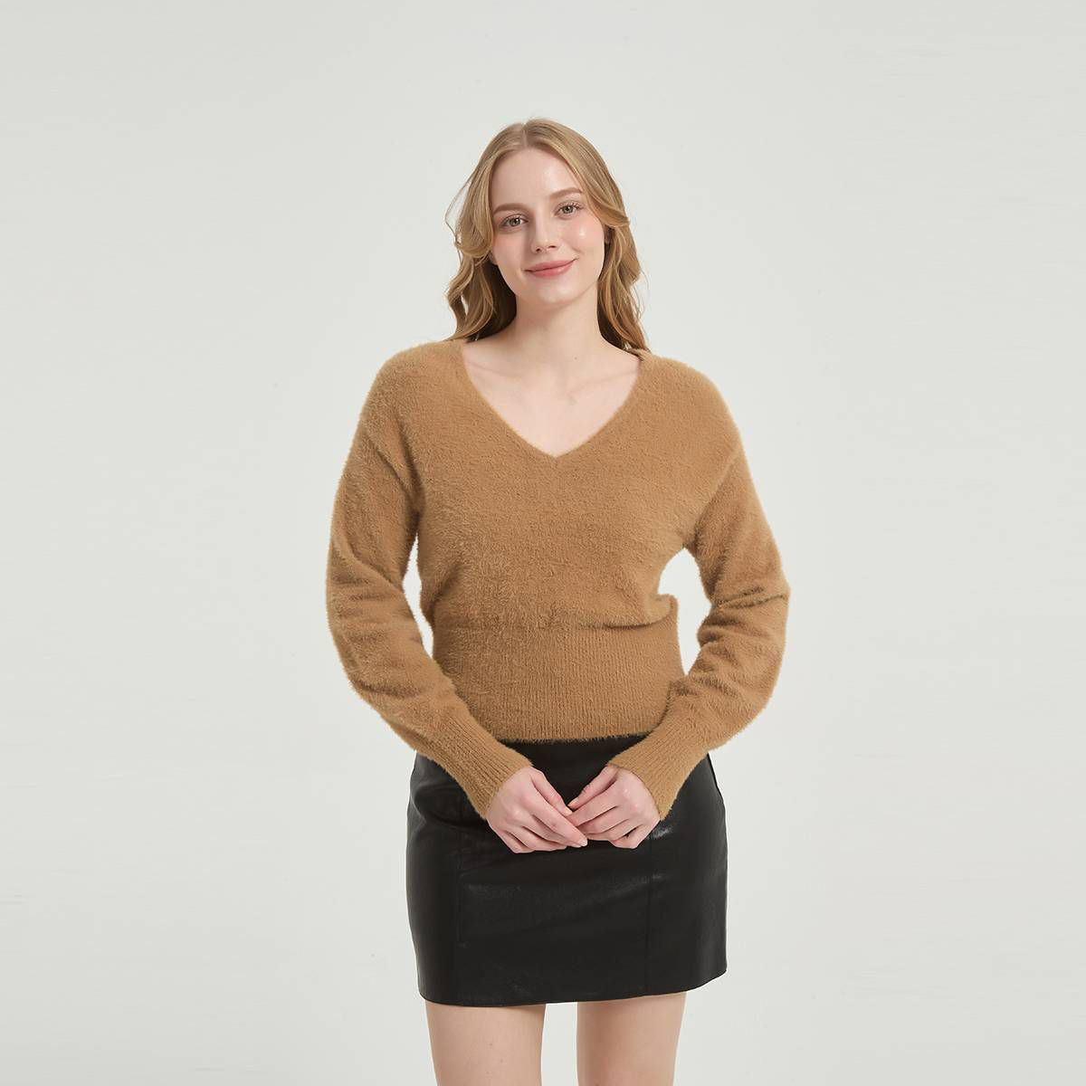 Women's Fuzzy Pullover Sweater - A New Day™ | Target