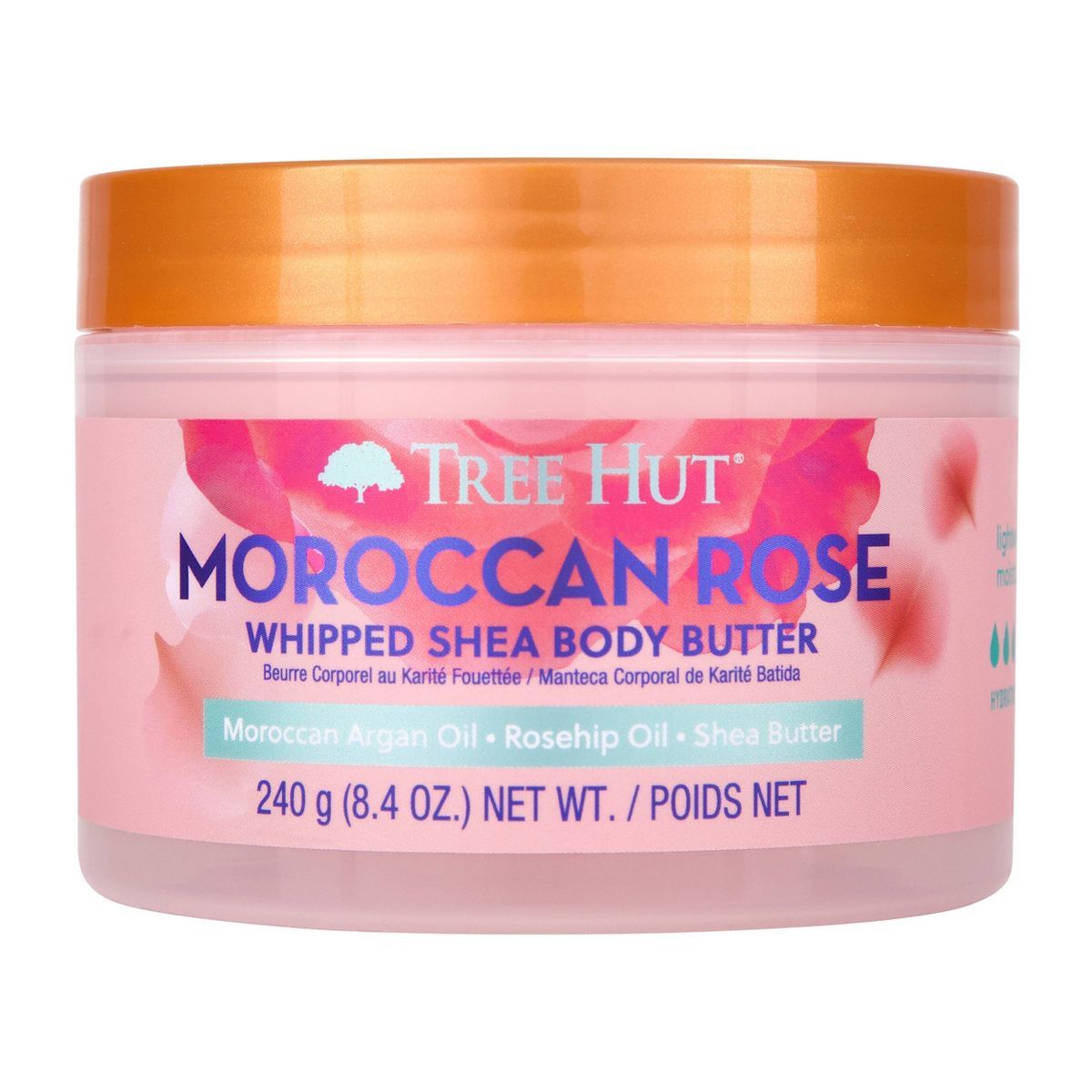 Tree Hut Moroccan Rose Whipped Body Butter - 8.4 fl oz | Target