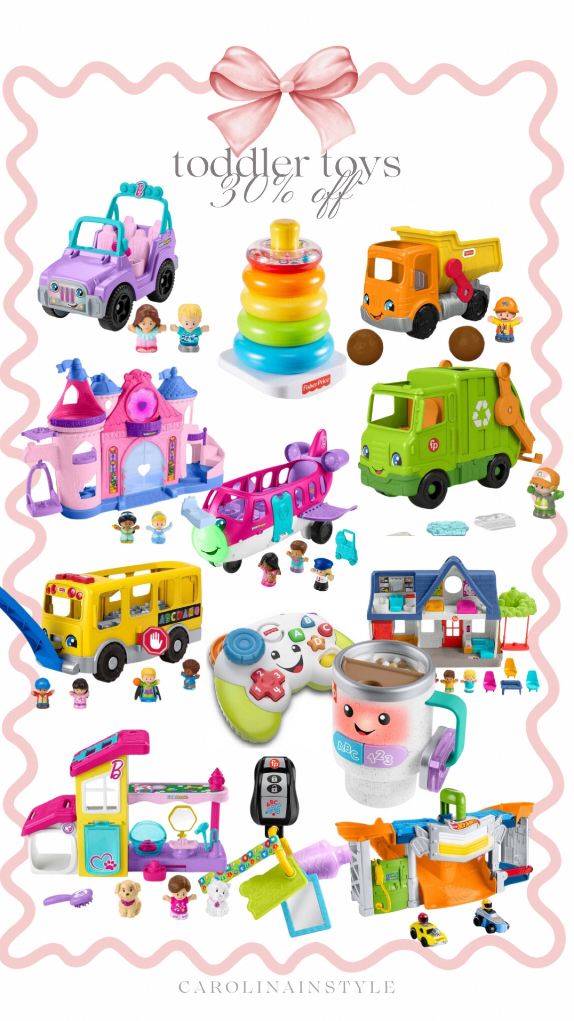 select fisher price toys are 30% off today! the mini stanley cup is a huge hit in our house! 

#LTKGiftGuide #LTKBaby #LTKKids