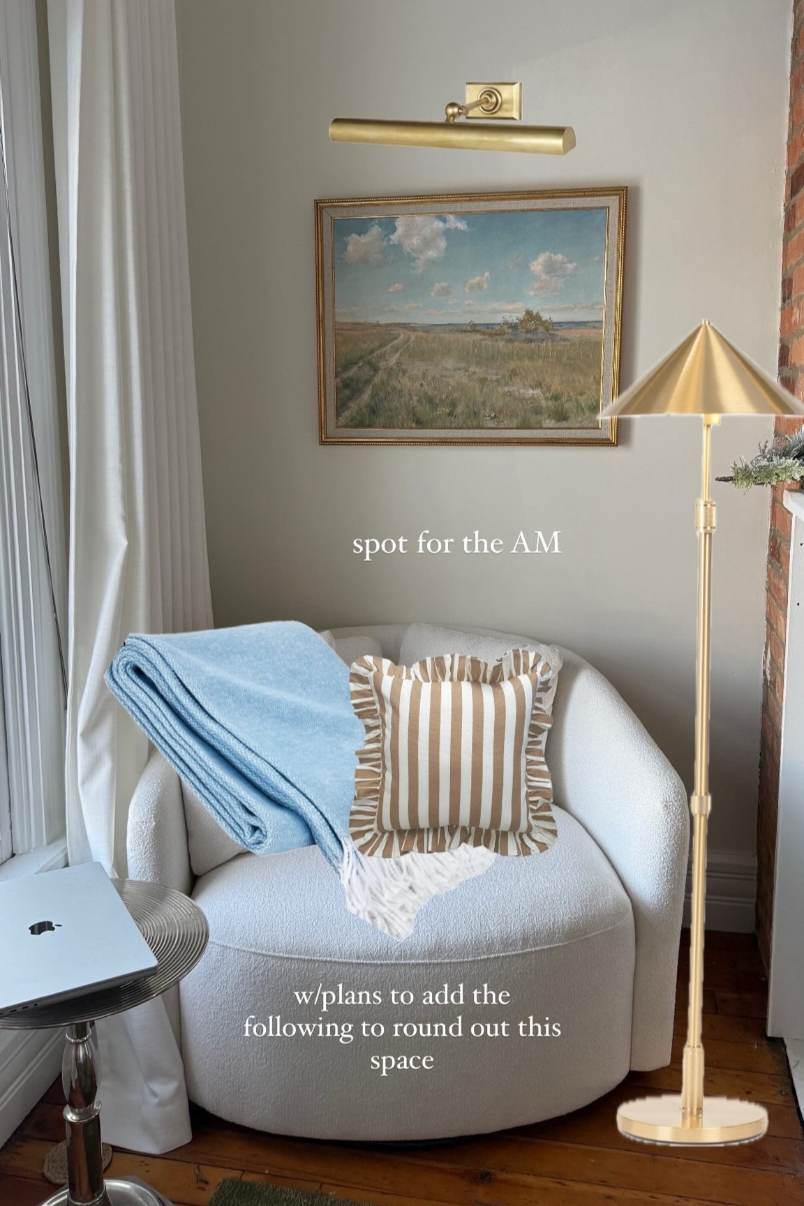 Reading nook plans to finish the space! 

#LTKFindsUnder100 #LTKStyleTip #LTKHome