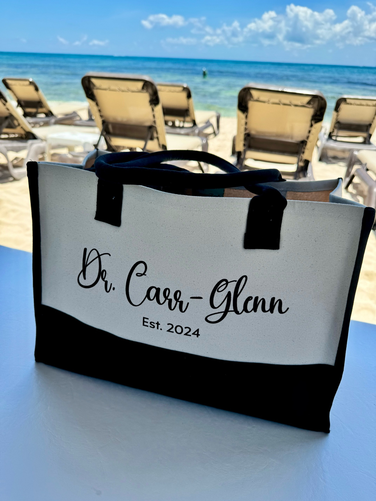 The perfect fun beach bag for a honeymoon that is completely customizable!

#LTKSwim #LTKSeasonal #LTKTravel