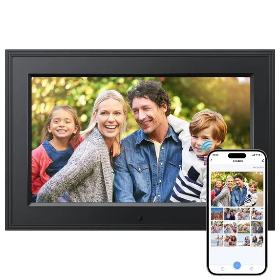 7 Inch WiFi Digital Picture Frame, Electronic Photo Frame with App Control, IPS Display 1024x600,... | Walmart (US)