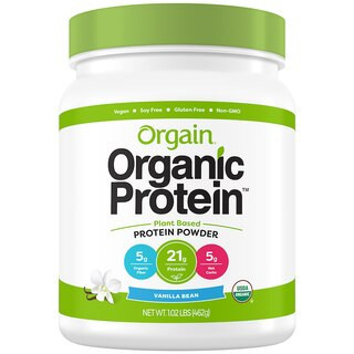 Orgain Organic Protein Plant Based Powder, Vanilla Bean, 1.02 LBS - 16.3 oz | CVS | CVS Health