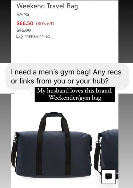 MENS overnight travel gym bag on sale 

#LTKHoliday #LTKGiftGuide #LTKsalealert