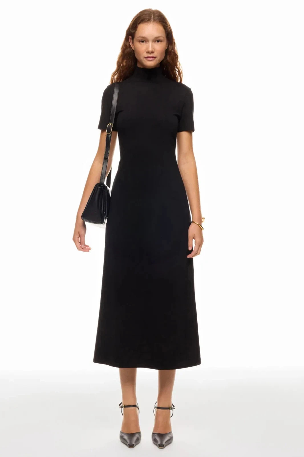 Club Monaco Black Mockneck Maxi Dress Women’s Size XS | eBay US