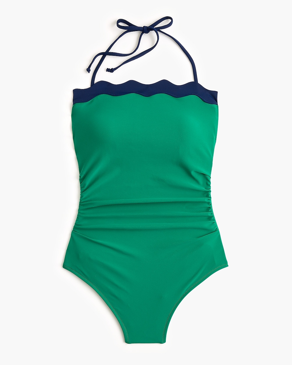 Scalloped one-piece swimsuit | J.Crew Factory