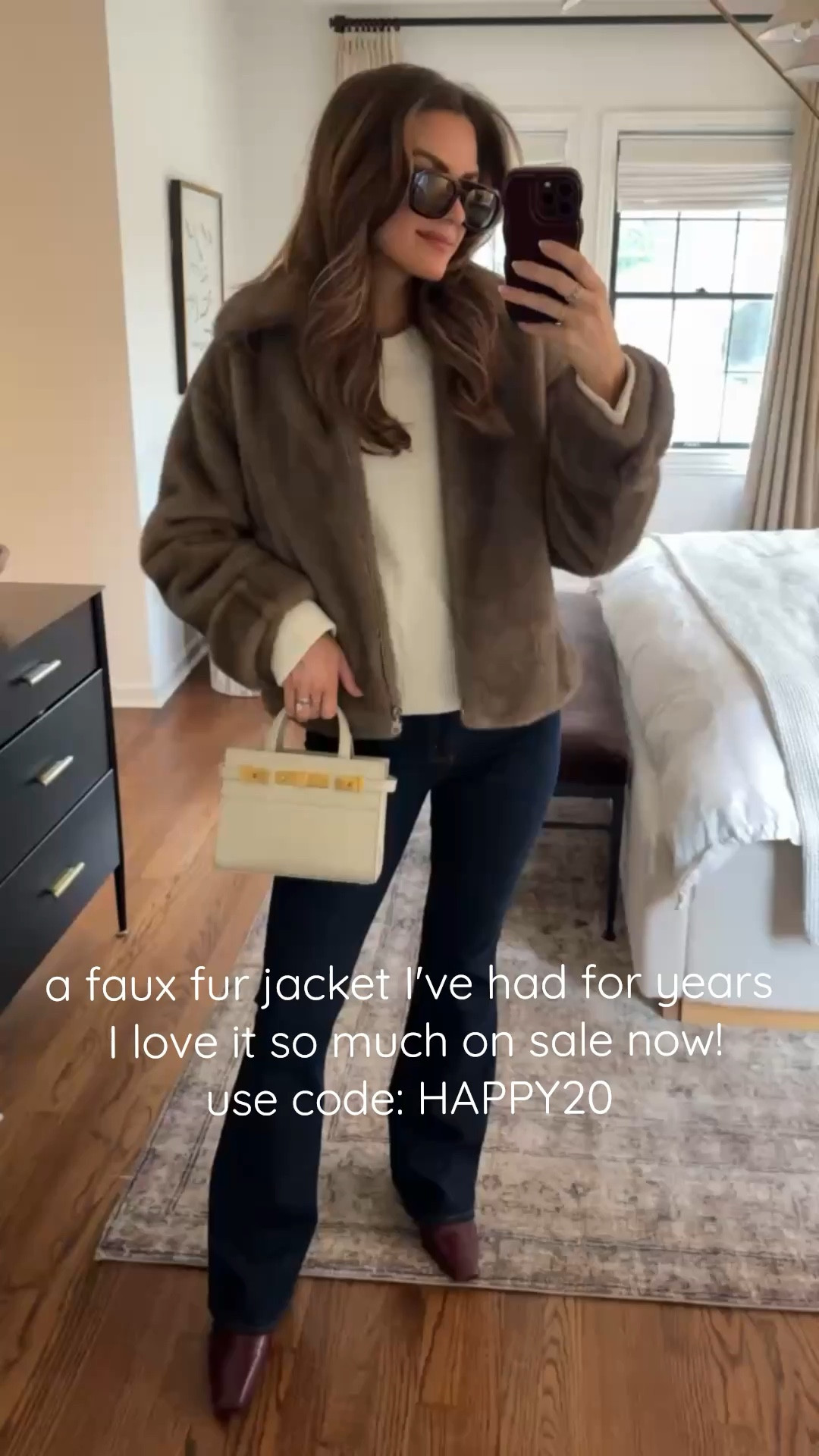 The perfect faux fur such a good closet staple that can be dressed up or down! Get it now for 20% off!

#LTKSpringSale #LTKSaleAlert