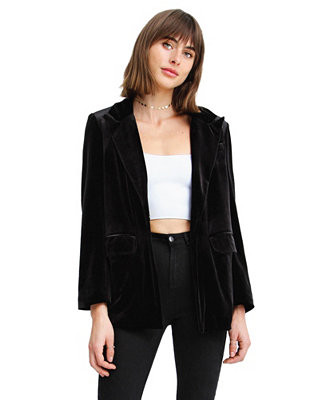 Belle & Bloom Women's Eternity Velvet Blazer - Macy's | Macy's