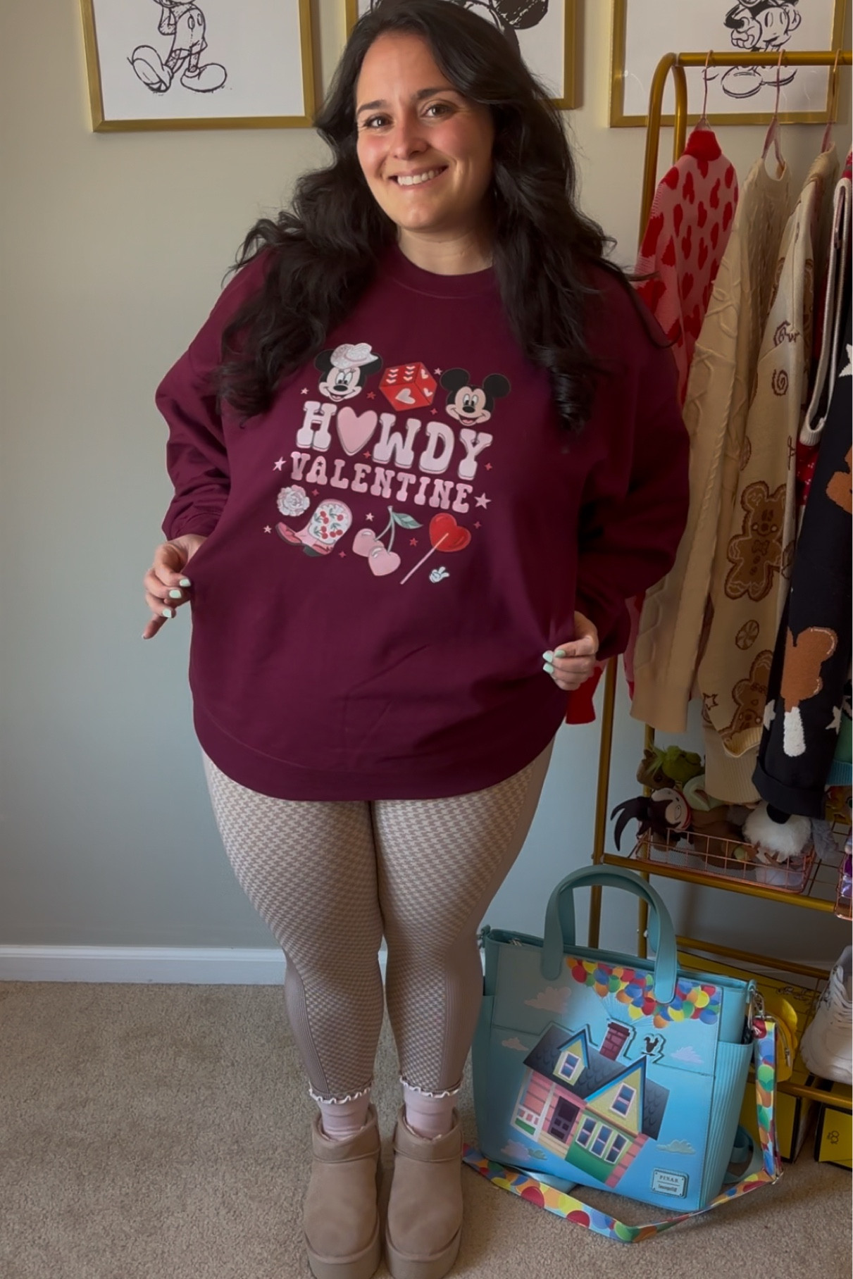 The perfect cute yet comfy Vday look 🤠🫶🏽

Crew: @themagiccornerco 
Leggings: @targetstyle All-in-Motion
Shoes: @ugg mini platform


#LTKTravel #LTKPetite #LTKMidsize
