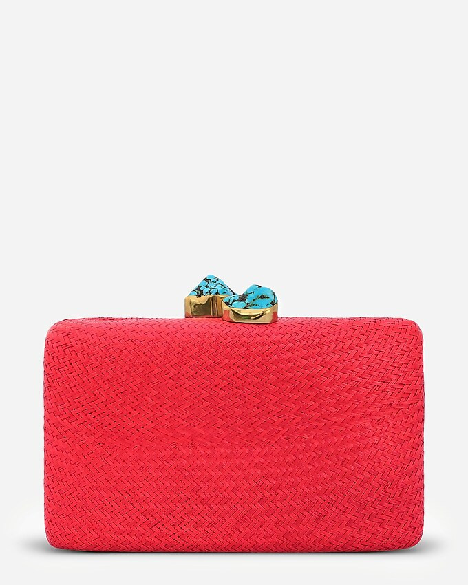 KAYU® Jen clutch with white stone | J. Crew US