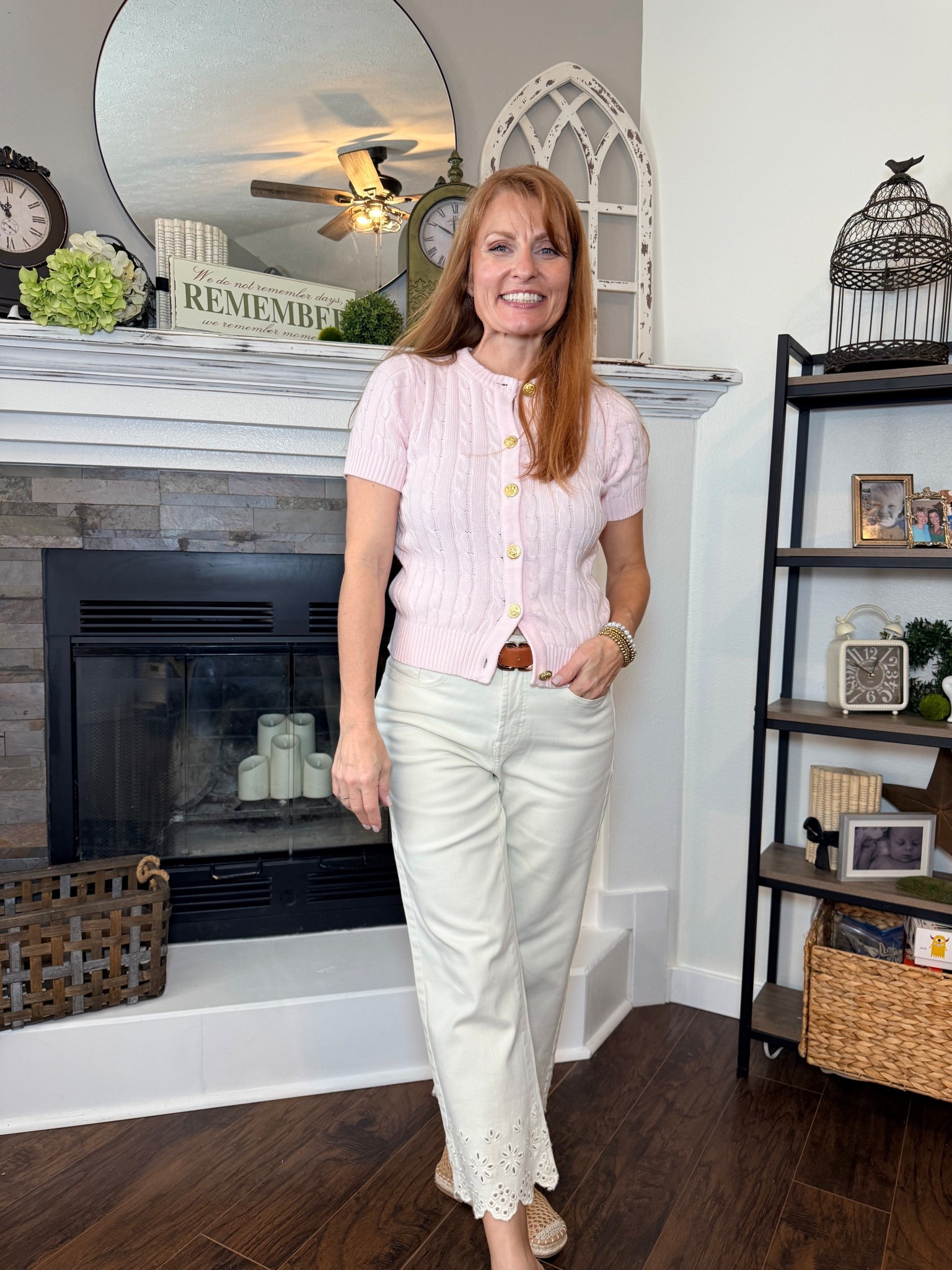 This is that soft, polished look that always feels right.
A fitted cardigan is one of the easiest ways to look put together, and paired with these light pants, it creates a clean, elevated outfit that still feels comfortable.
Perfect for spring now, and just as easy to carry into summer with lighter layers.
Everything is linked here so you can recreate it effortlessly 🤍 
Top - small - Amazon
Pants - size 4 Walmartt
#over40style #easystyle #momstyle #outfitideas #springstyle
polished outfit ideas for women over 40, cardigan outfit styling, effortless everyday outfits, affordable fashion staples, simple chic style

#LTKOver40 #LTKSeasonal #LTKootd