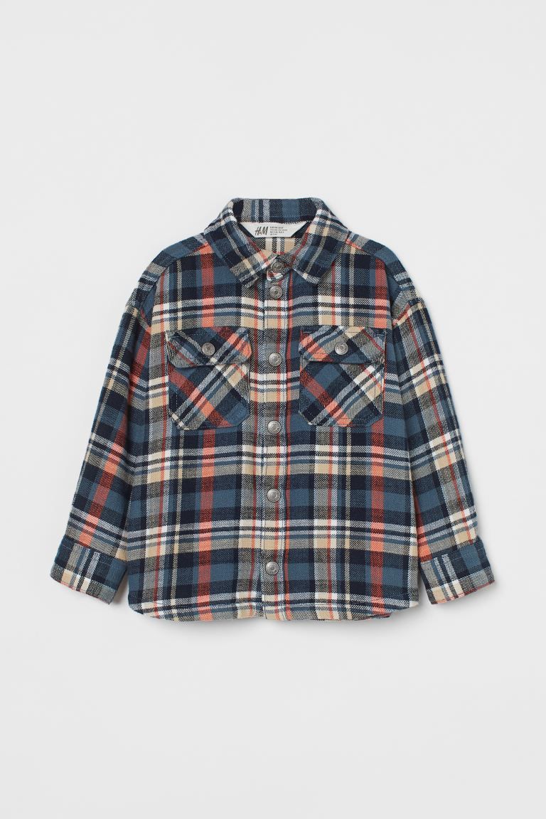 Oversized Cotton Shirt Jacket | H&M (US + CA)