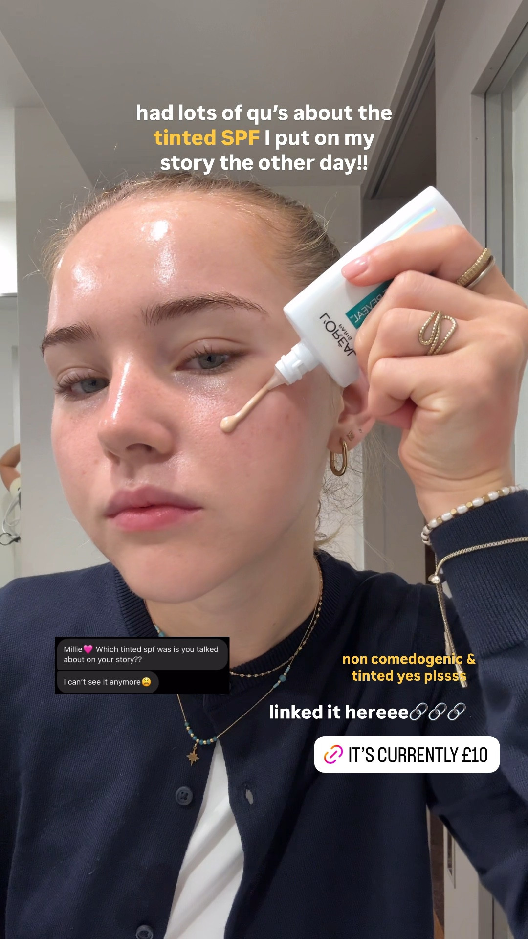 best non comedogenic tinted spf!!