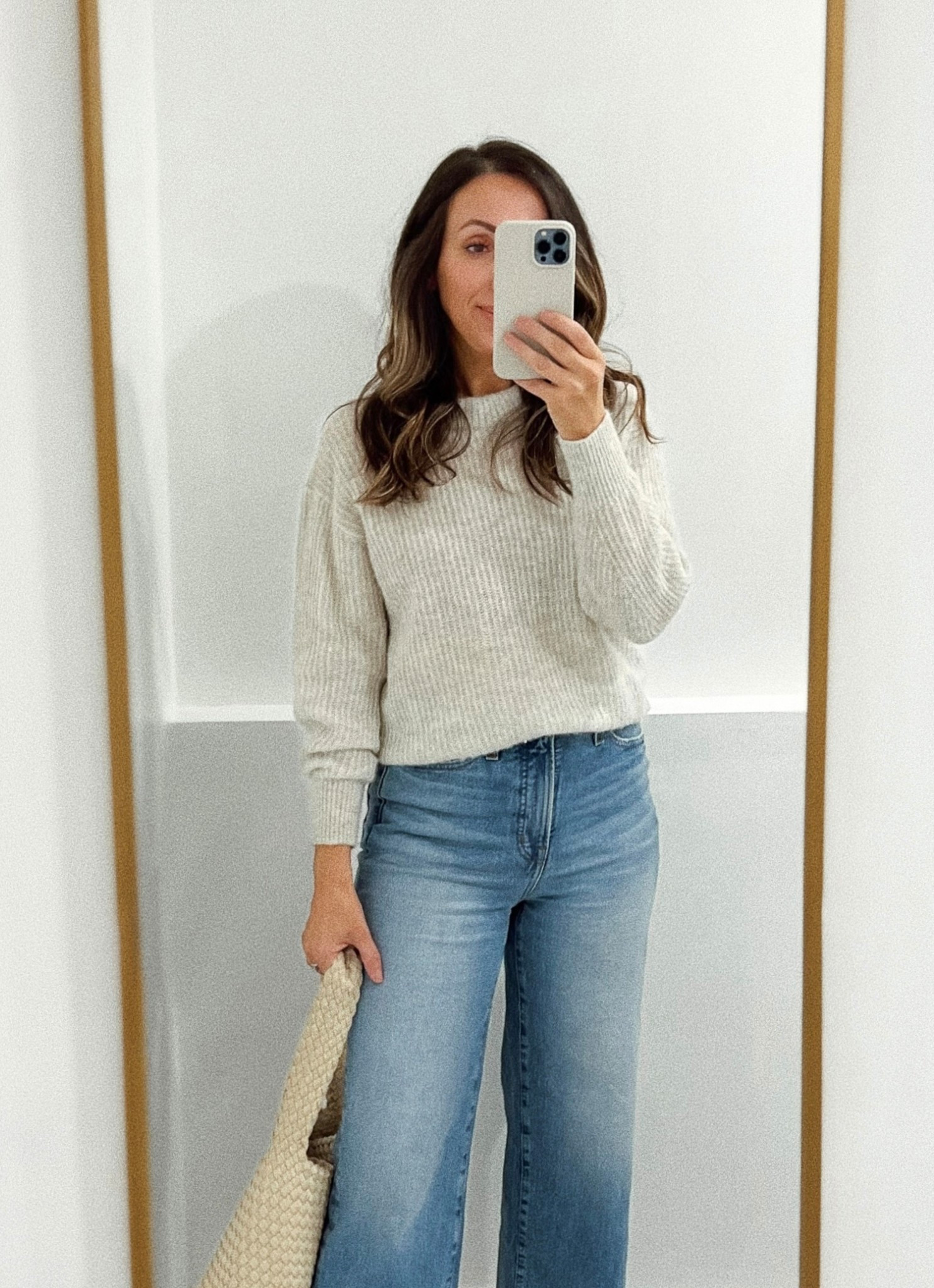 I’ve had this alpaca sweaters for so many years and it’s a favorite. Wearing xs.  
Jeans tts. 



#LTKootd #LTKCyberWeek #LTKSeasonal