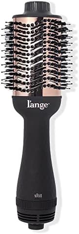 L'ANGE HAIR Le Volume 2-in-1 Titanium Brush Dryer Black | 75MM Hot Air Blow Dryer Brush in One wi... | Amazon (US)