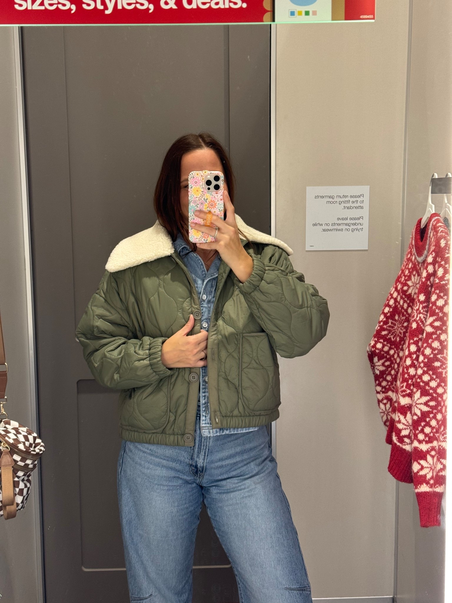 Wearing a medium 

#LTKStyleTip