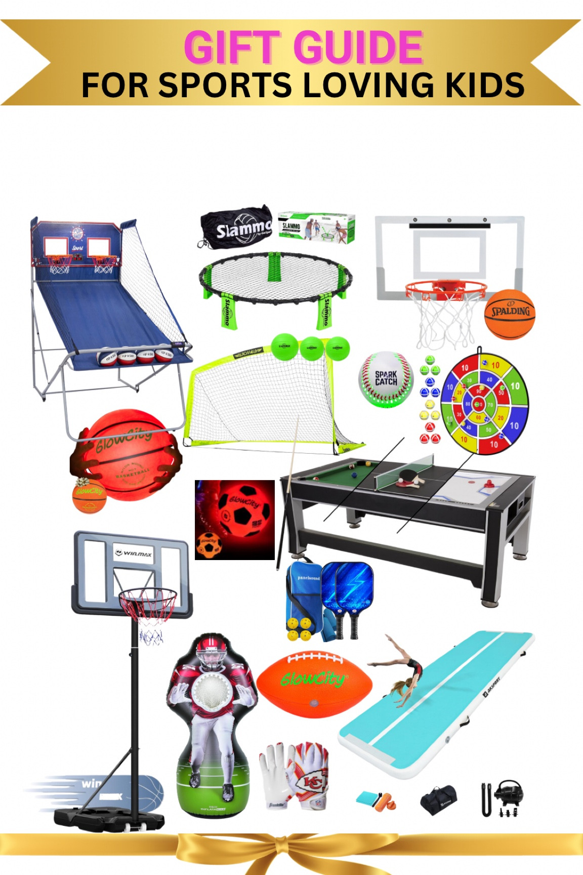 Your sports loving girls, boys, tweens and teens will love these sport holiday Christmas gifts from Amazon! Present ideas include basketball, football, soccer, baseball, darts, gymnastics mat, air hockey, pool table, table tennis and outdoor games!

#LTKGiftGuide #LTKCyberWeek #LTKkids