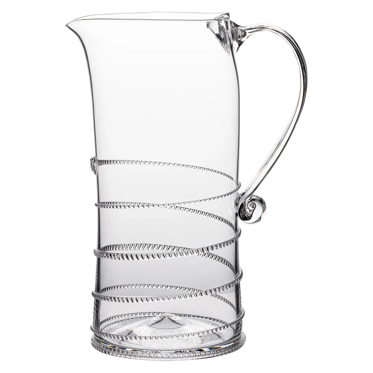 Juliska Amalia 63 oz. Glass Pitcher | Perigold | Perigold