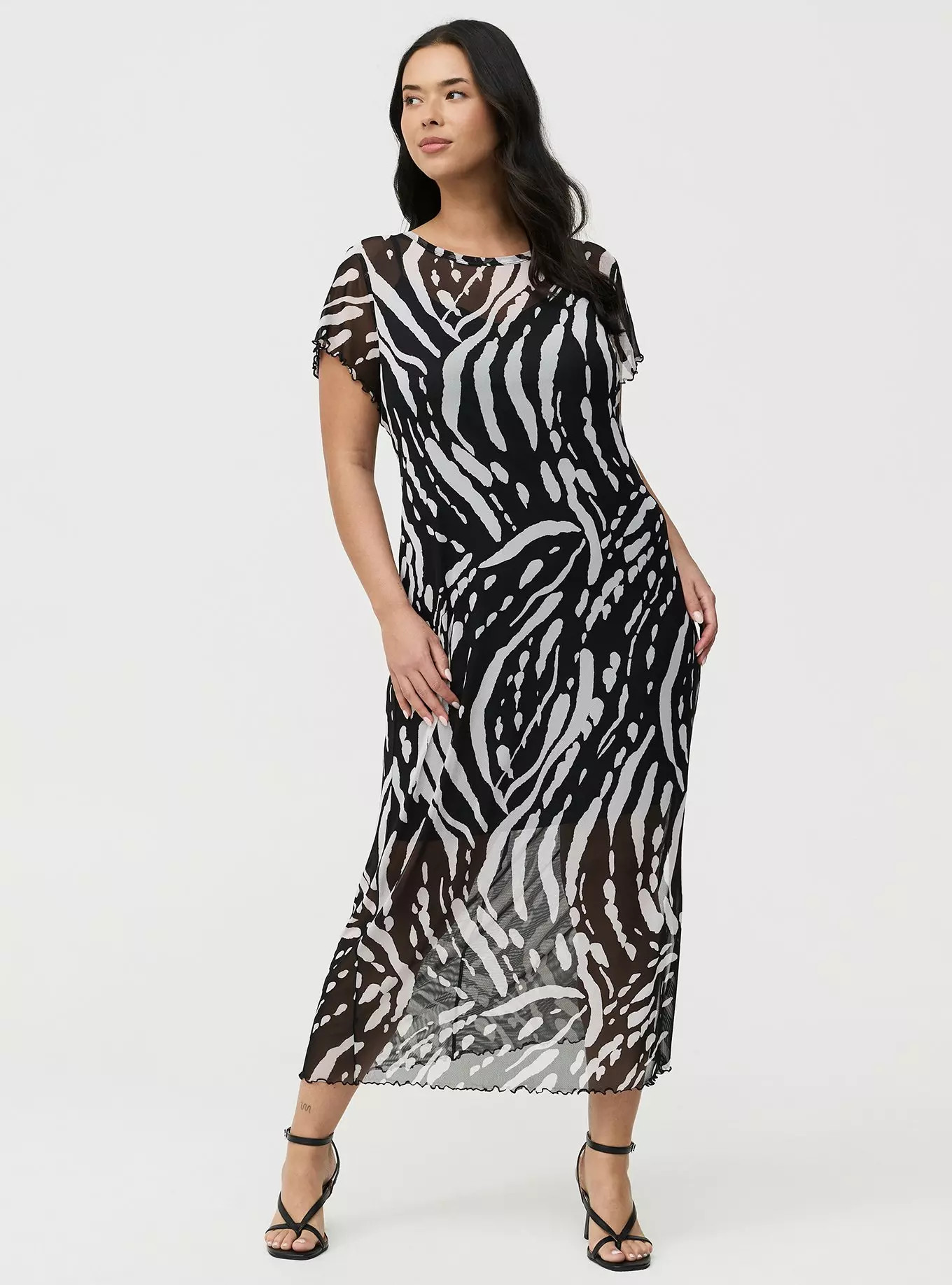 Tea Length Column Dress | Torrid (US & Canada)