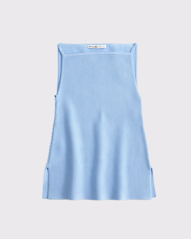 Women's Ottoman Apron Tank | Women's New Arrivals | Abercrombie.com | Abercrombie & Fitch (US)