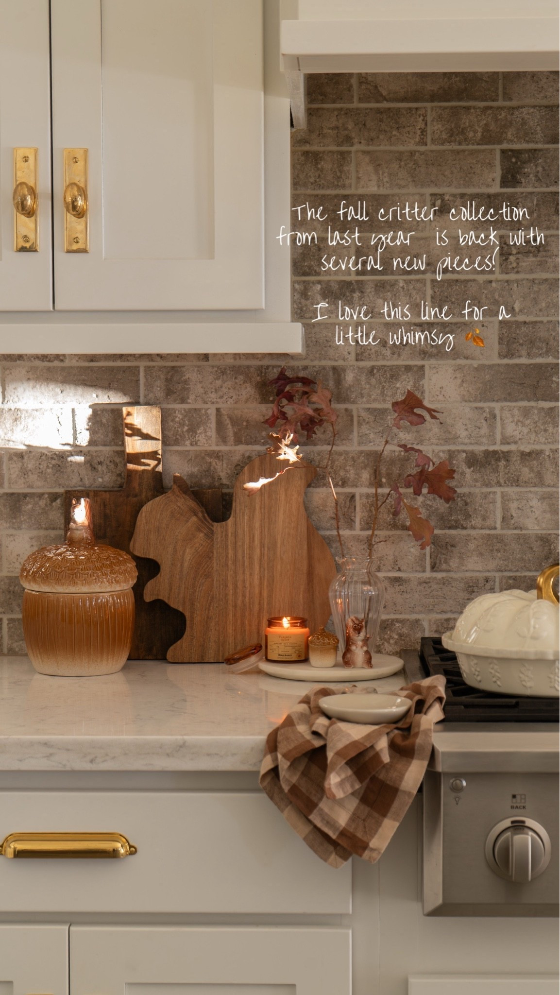 Fall kitchen styling with a touch of whimsy! 🤎🍂

#LTKHome #LTKSeasonal