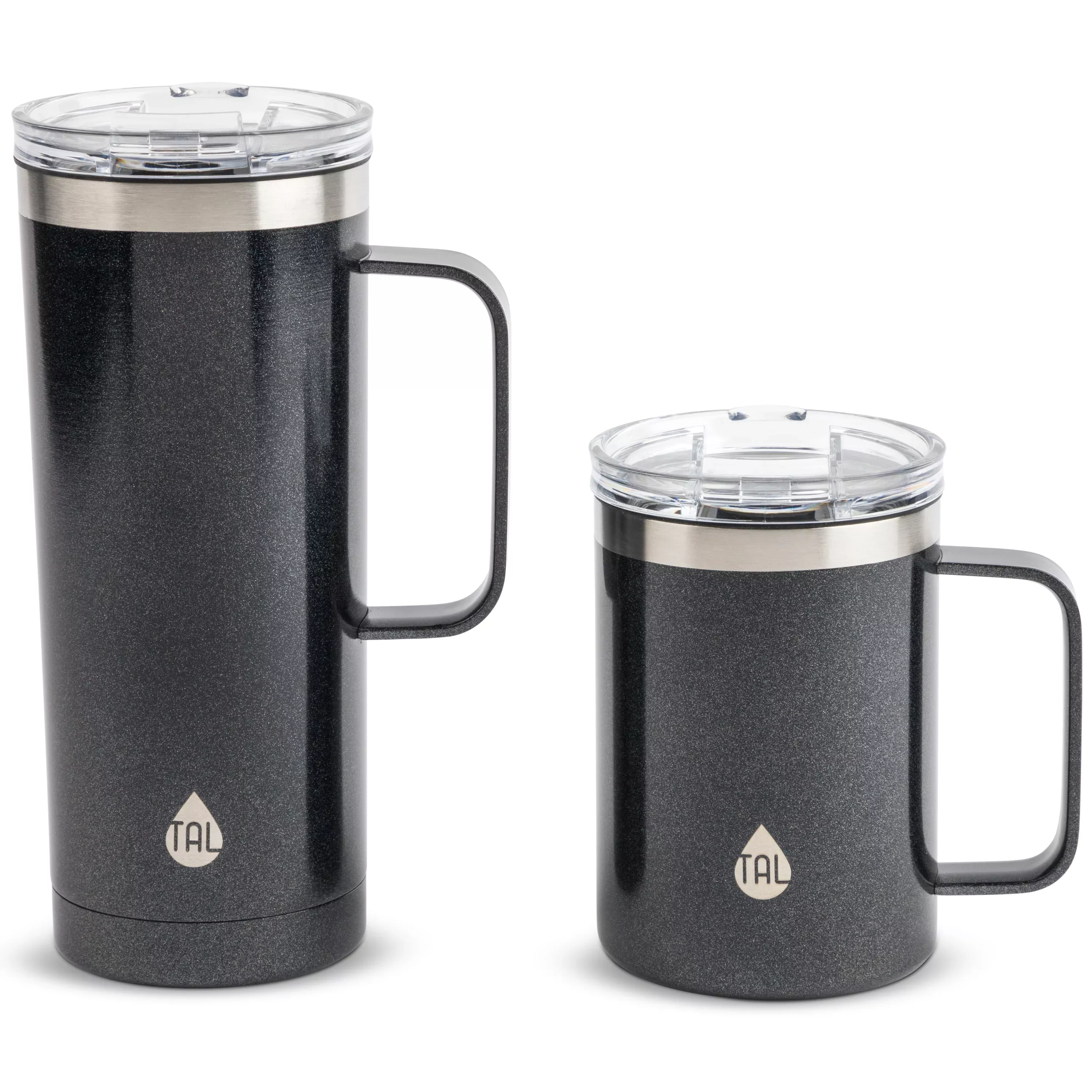 Tal Stainless Steel Coolie Tumbler - Black & White - 24 fl oz