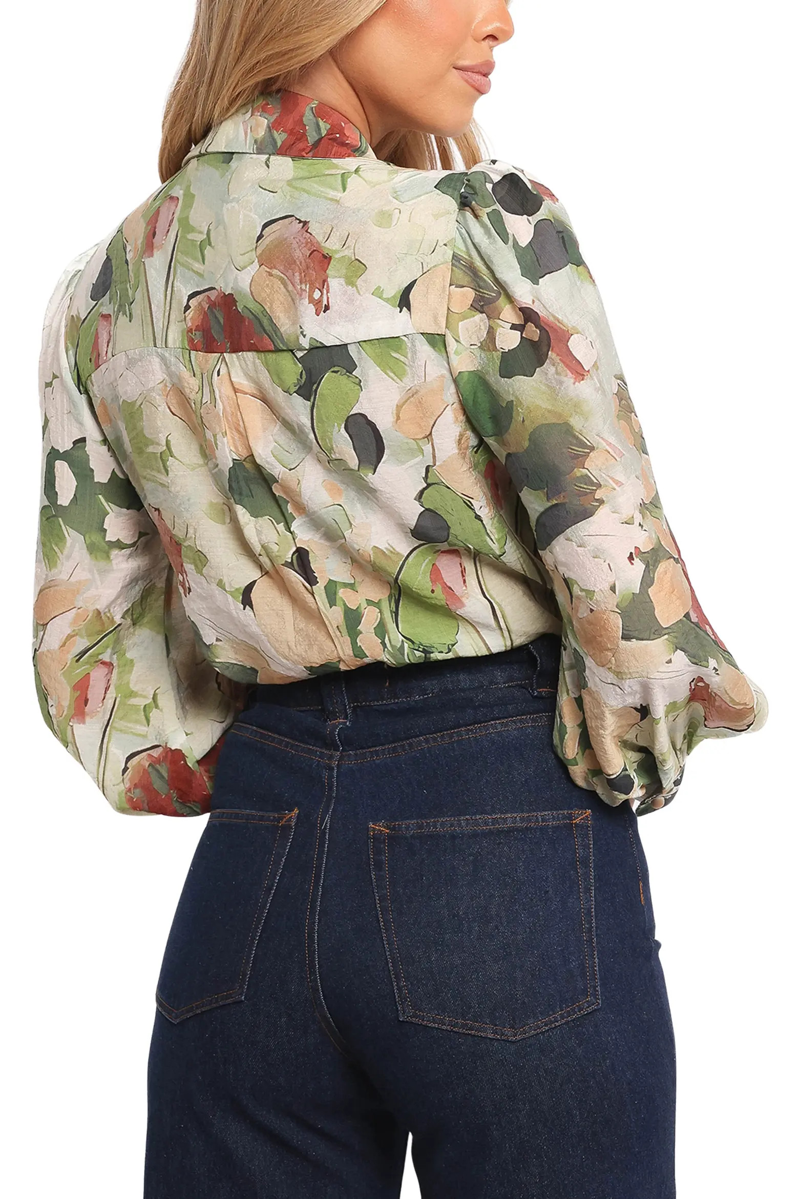 Petal & Pup Allise Floral Print Cotton Blend Button-Up Shirt (Women) | Nordstrom | Nordstrom