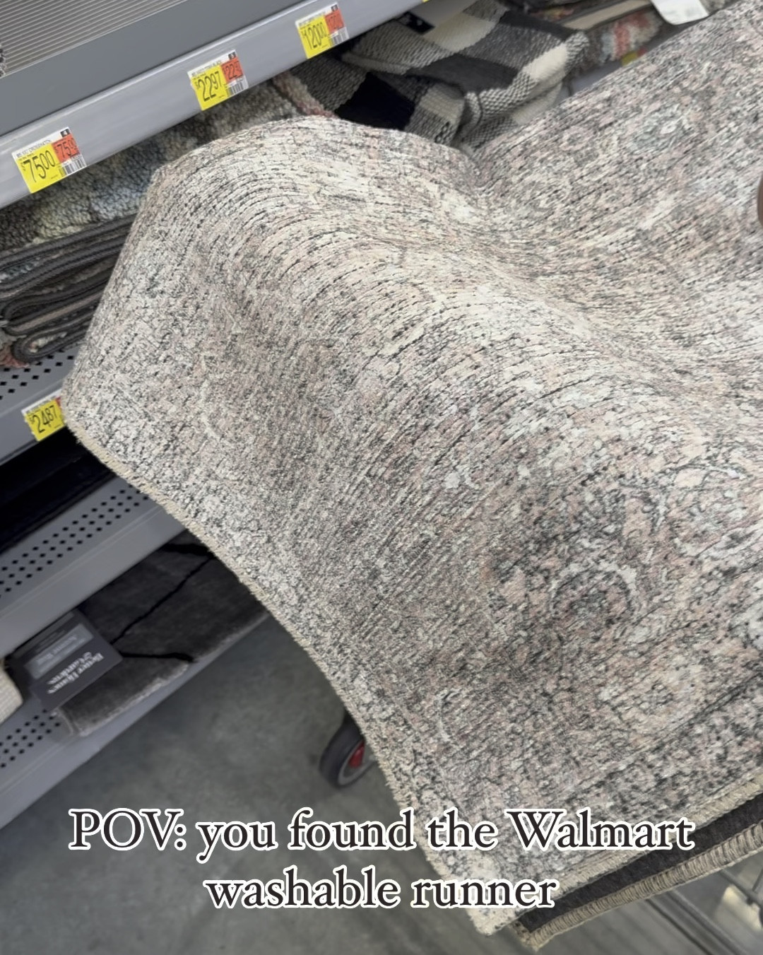 Walmart rugs, Walmart washable rugs, Walmart new home decor, Walmart decorative runners, Walmart runner washable 

#LTKhome