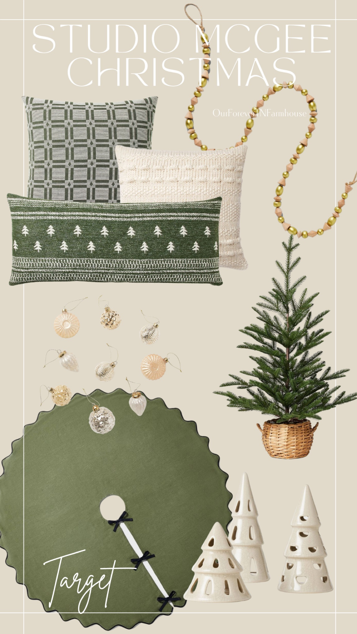 Studio. McGee x threshold for target Christmas, Home Decor. Pillows, ornaments, and tree decor.

#LTKhome #LTKSeasonal #LTKHoliday
