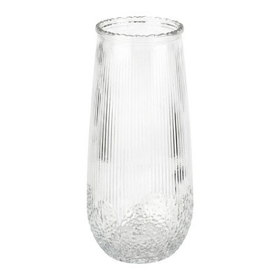 REGALWOVEN Large Glass Vase for Flowers, Thickened Modern Clear Flower Vase 2.6"L x 2.6"W x 7.9"H lucid | Target