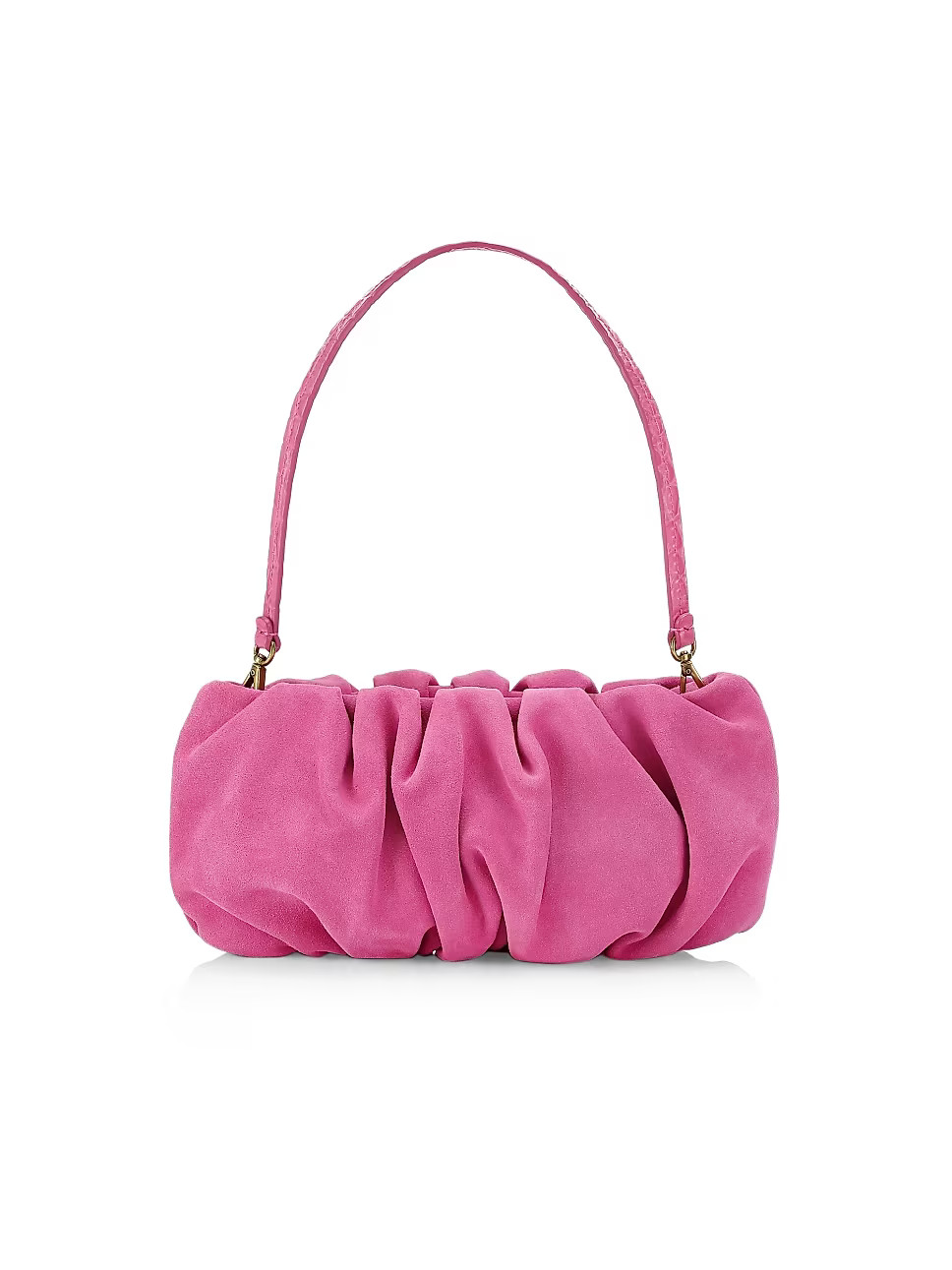 Bean Ruched Suede Covertible Bag | Saks Fifth Avenue