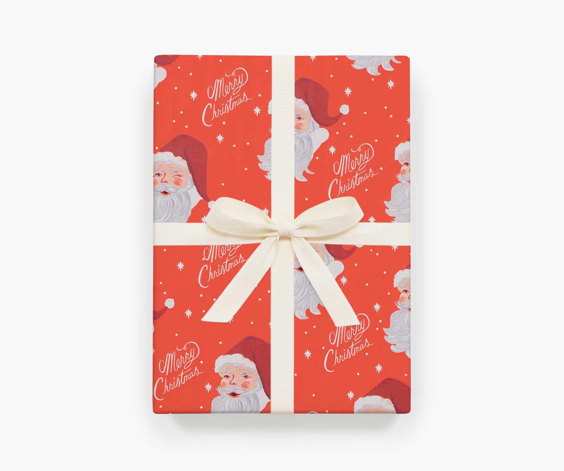 Holiday Wrapping Sheets - Santa | Rifle Paper Co.