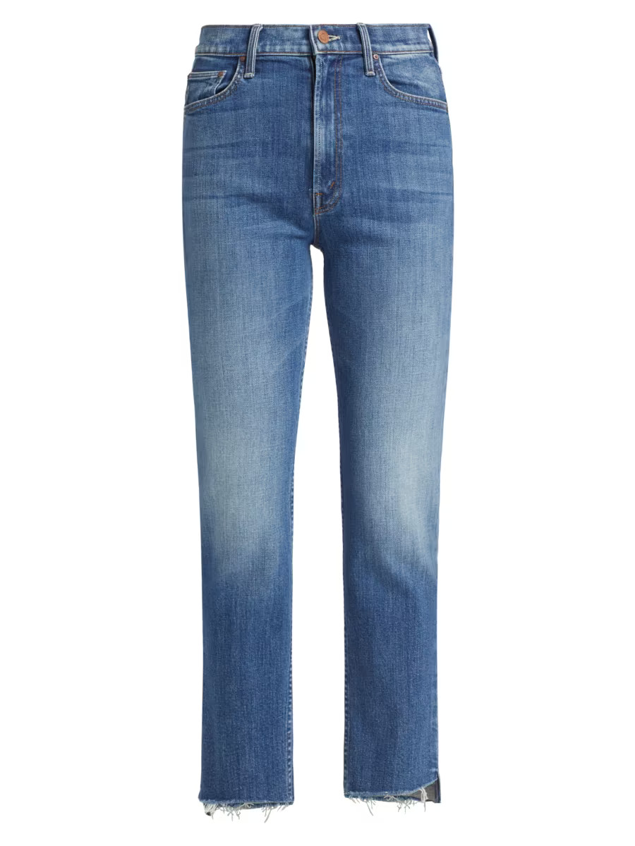 Rider Ankle Step Fray Jeans | Saks Fifth Avenue