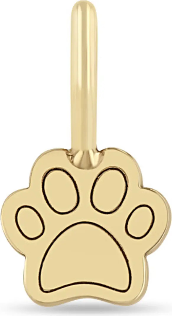 Midi Bitty Dog Paw Charm | Nordstrom