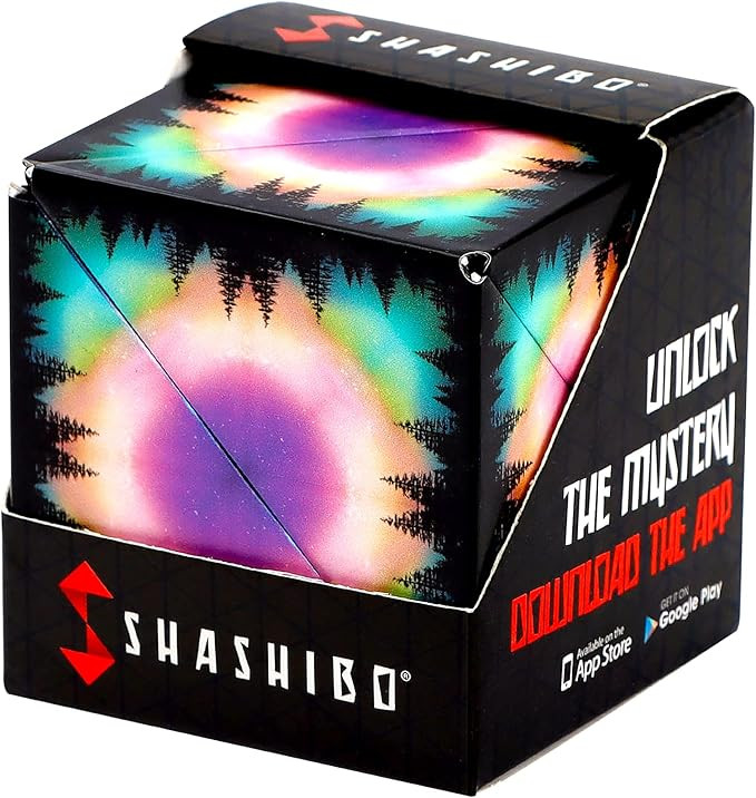 SHASHIBO Shape Shifting Box - Award-Winning, Patented Fidget Cube w/ 36 Rare Earth Magnets - Extr... | Amazon (US)