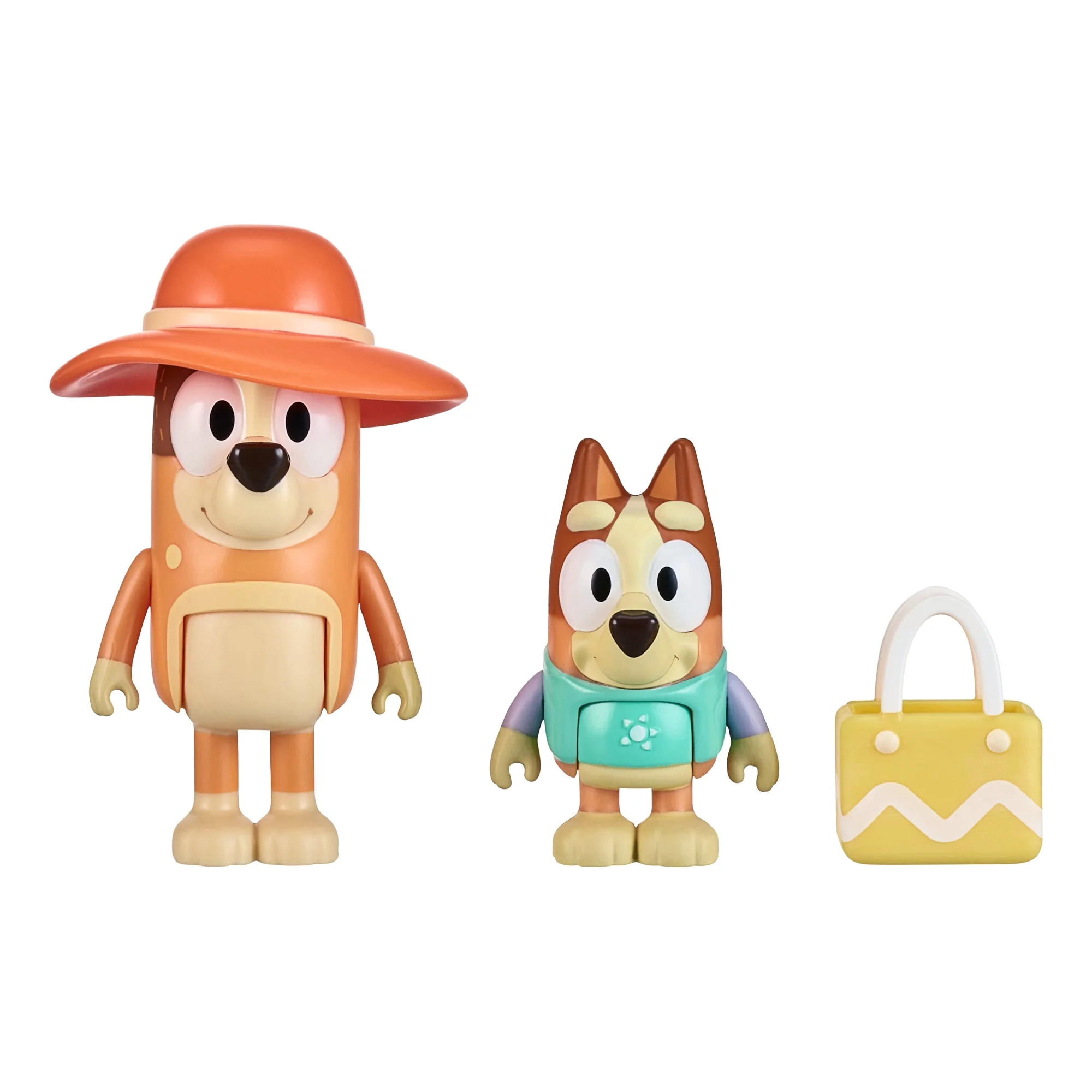 Bluey  Mum and Bingo Beach Day 2.5 inch Figures 2 Pack Ages 3+ | Walmart (US)