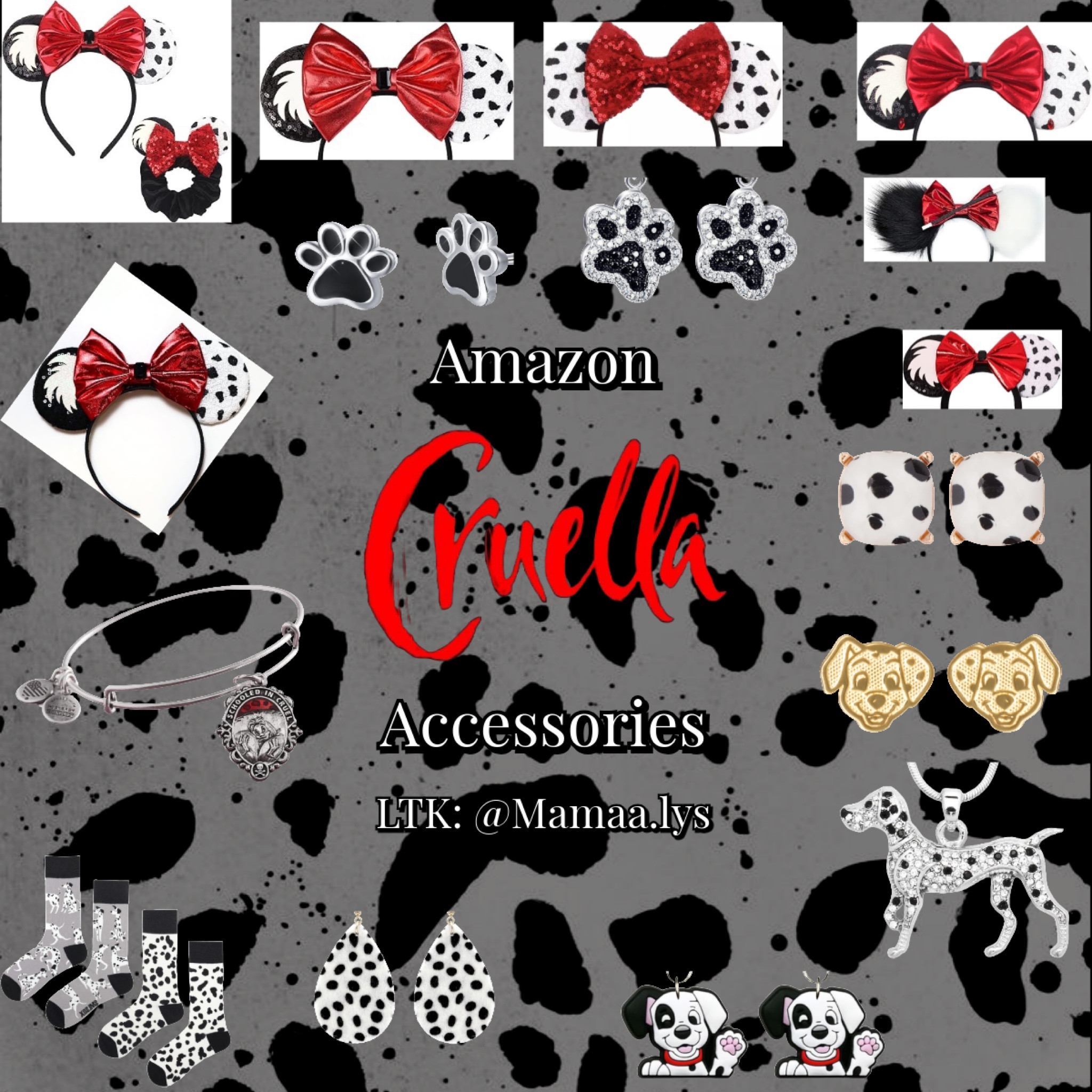 Cruella de Vil Accessories 💋 | Disney villains accessories | Disney accessories | Mickey’s not so scary Halloween party | Amazon 

#LTKFindsUnder50 #LTKParties #LTKFestival