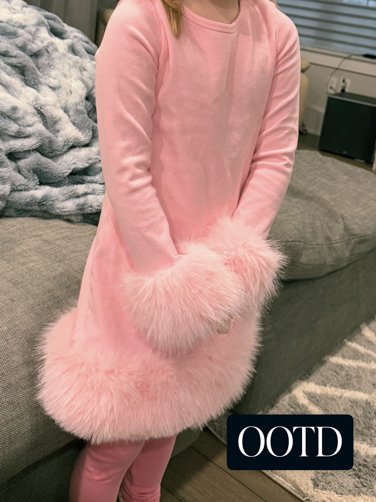 The cutest little girls dress ❤️ fur trim

#LTKSaleAlert #LTKKids