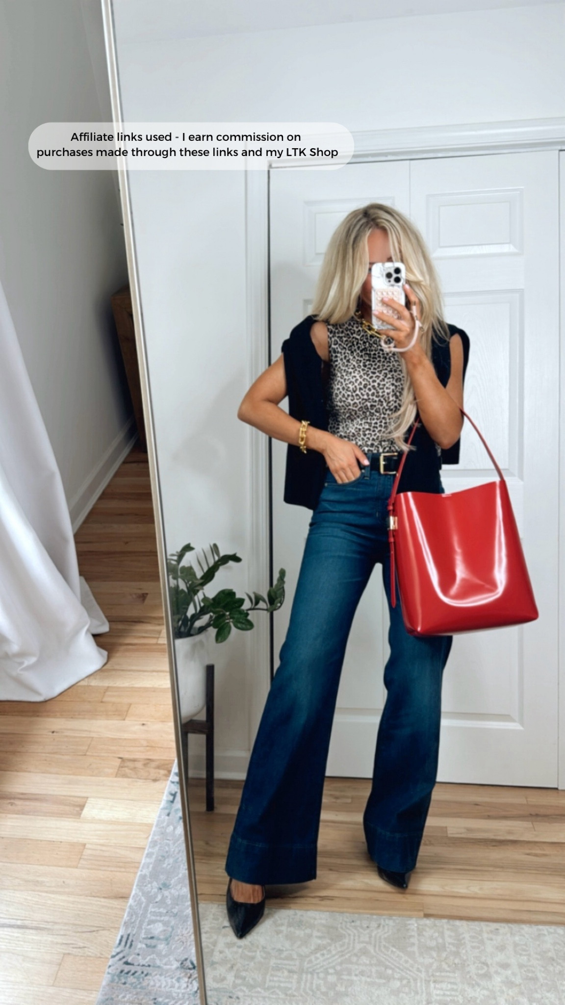 Fall style 
Fall trends
Pop of red 