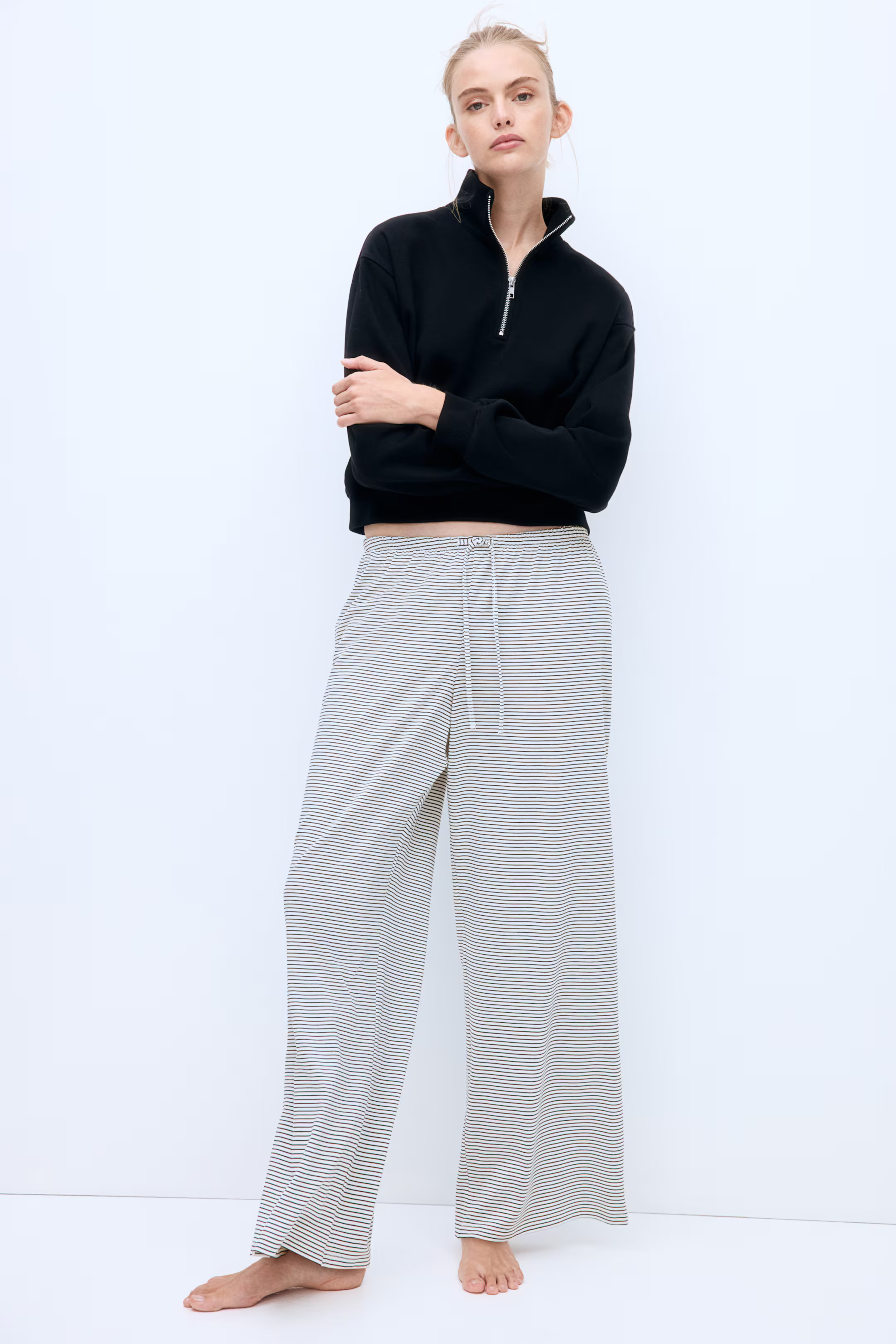 Straight-Leg Drawstring Pants | H&M (US + CA)