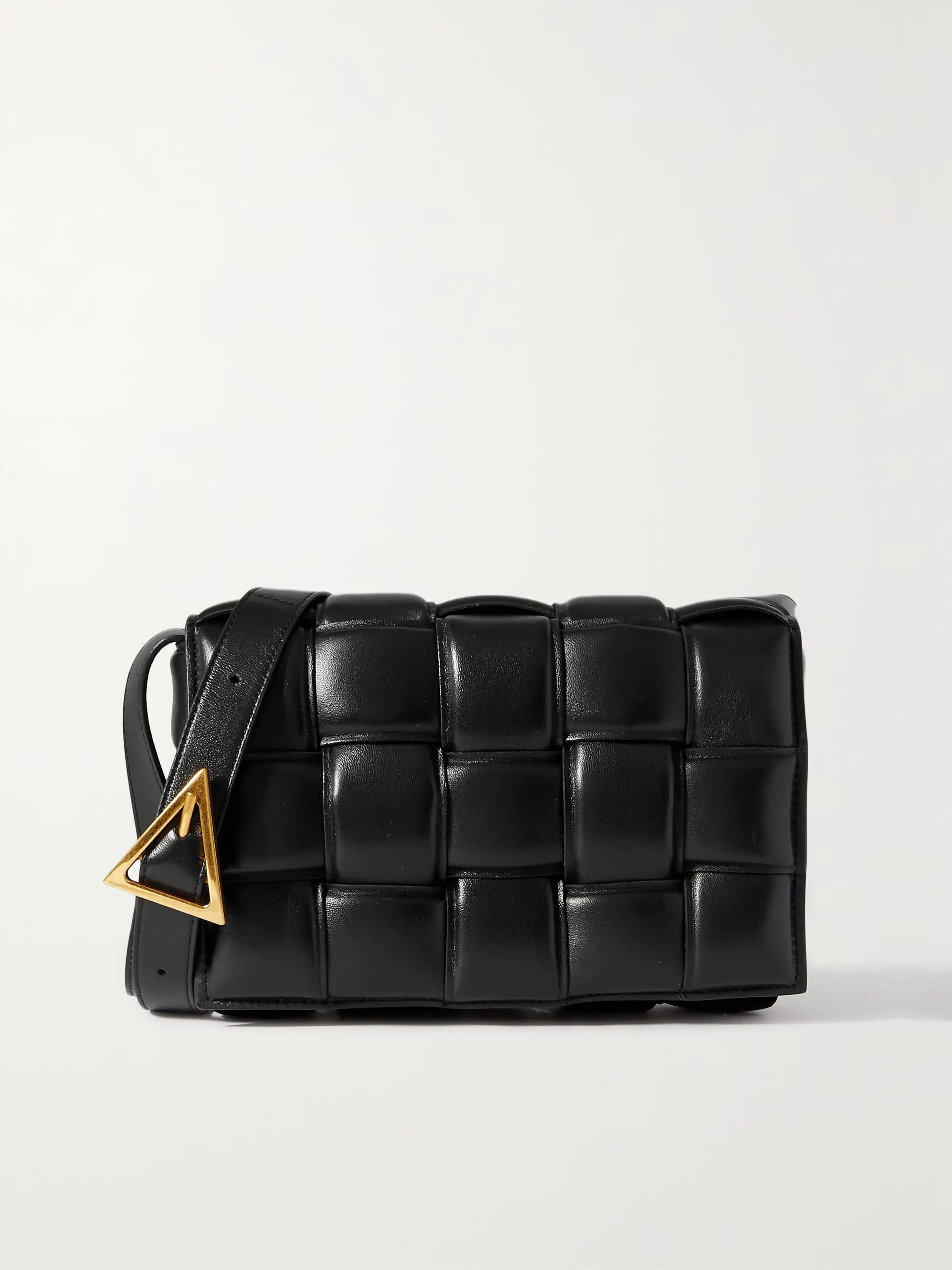 Cassette medium padded intrecciato leather shoulder bag | NET-A-PORTER (UK & EU)