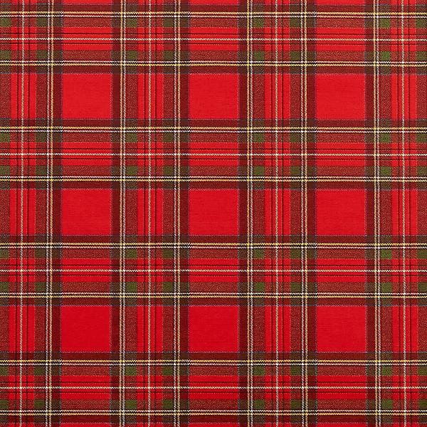Caspari Royal Plaid Foil Wrapping Paper | The Container Store