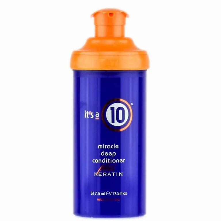 ($61.81 Value) It's A 10 Miracle Deep Conditioner Plus Keratin, 17.5 oz | Walmart (US)